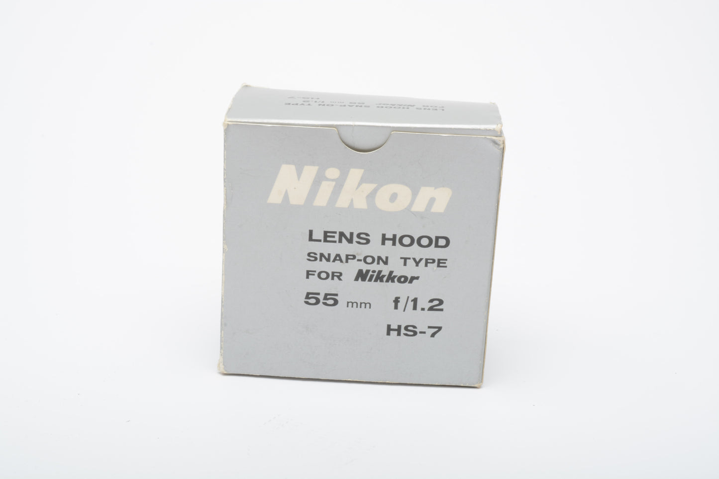 Nikon HS-7 Metal Lens Hood, Mint, Boxed