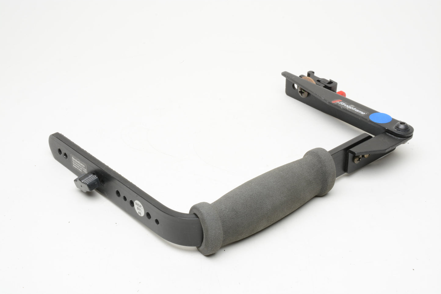 Stroboframe Quick flip 35mm camera flash bracket, Nice & Clean