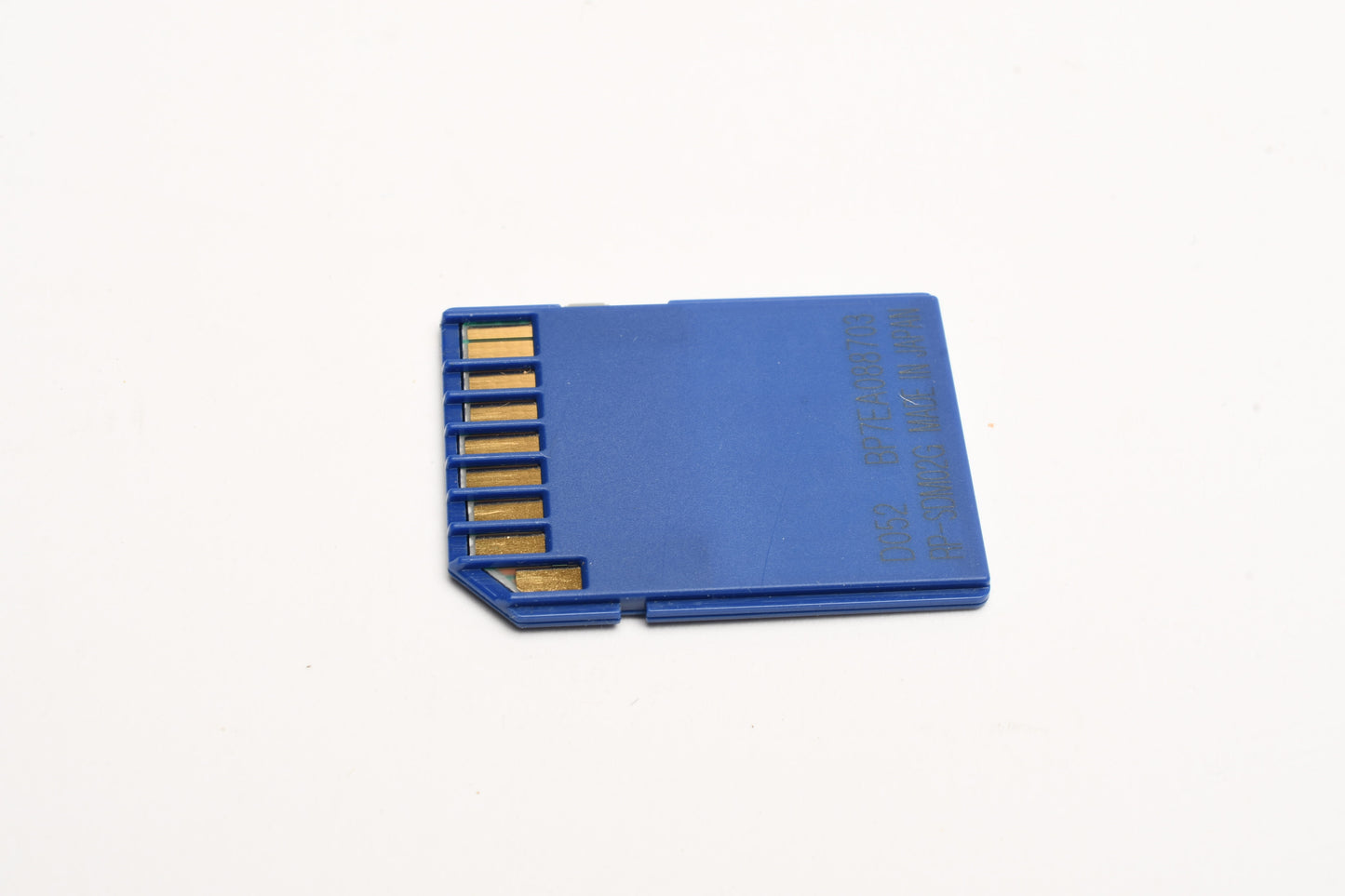 Panasonic 2GB SD card (Class 4), Formatted