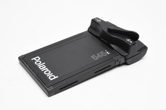 Polaroid 545i 4x5 Polaroid Sheet Film Holder - clean