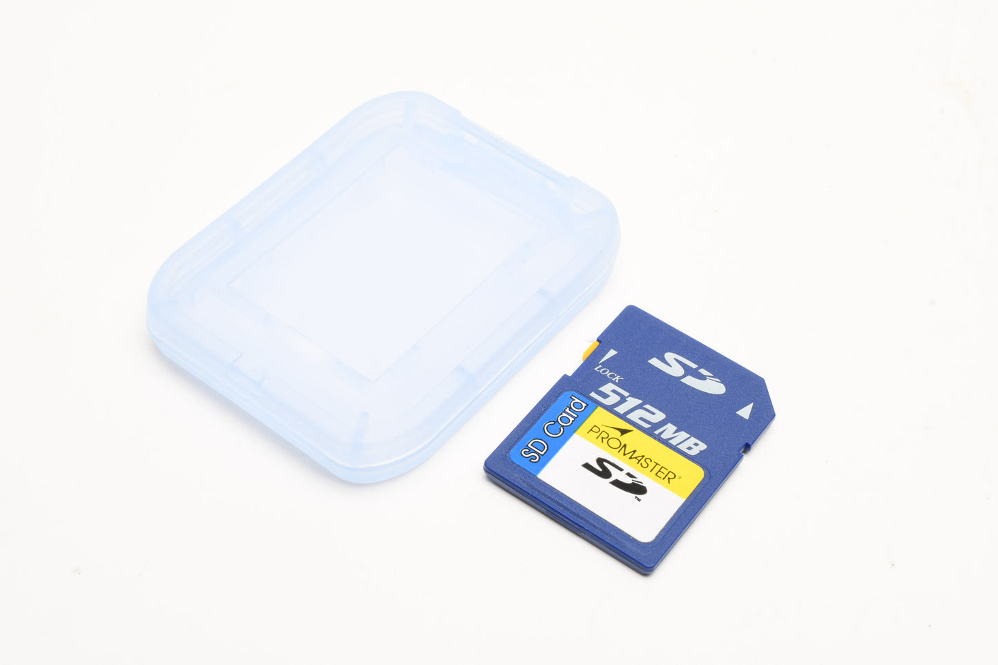 Promaster 512MB SD card, Formatted