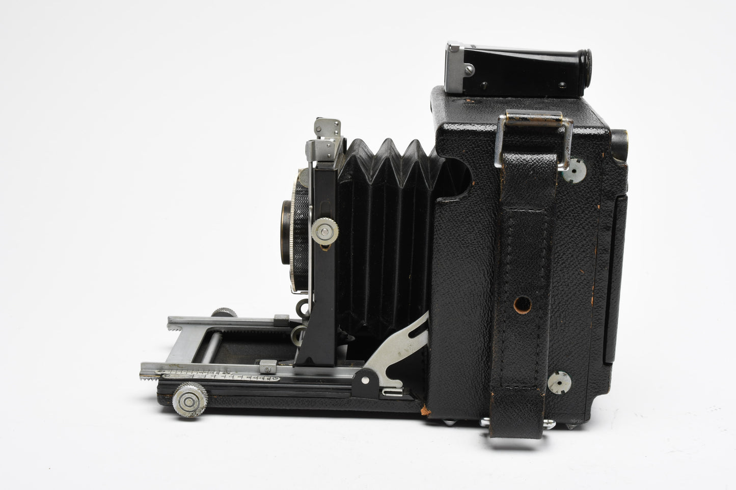 Graflex Speed Graphic 2 1/4 x 3 1/4 Field Camera w/Tessar 12cm f4.5 Lens, tested