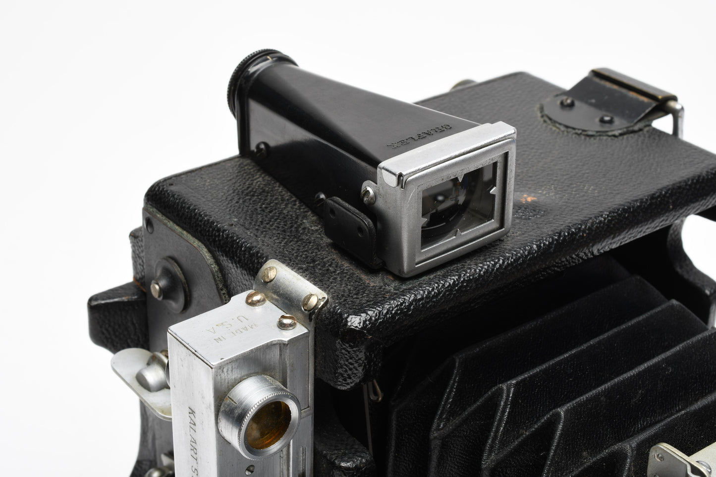 Graflex Speed Graphic 2 1/4 x 3 1/4 Field Camera w/Tessar 12cm f4.5 Lens, tested