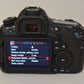 Canon EOS 60D DSLR Body w/battery, charger, strap, 6111K acts, tested, *Read