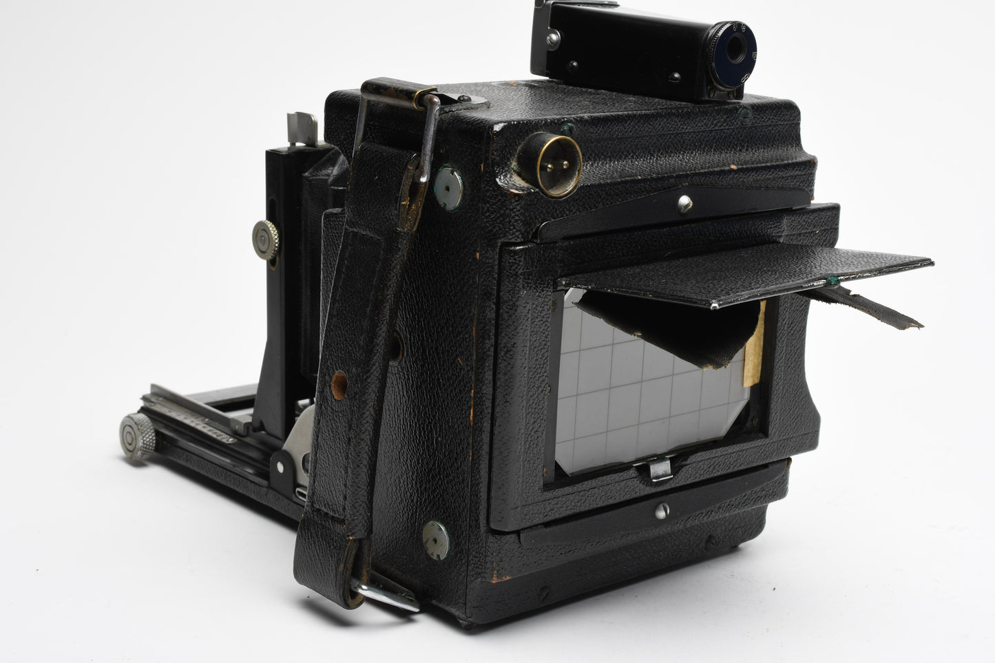 Graflex Speed Graphic 2 1/4 x 3 1/4 Field Camera w/Tessar 12cm f4.5 Lens, tested