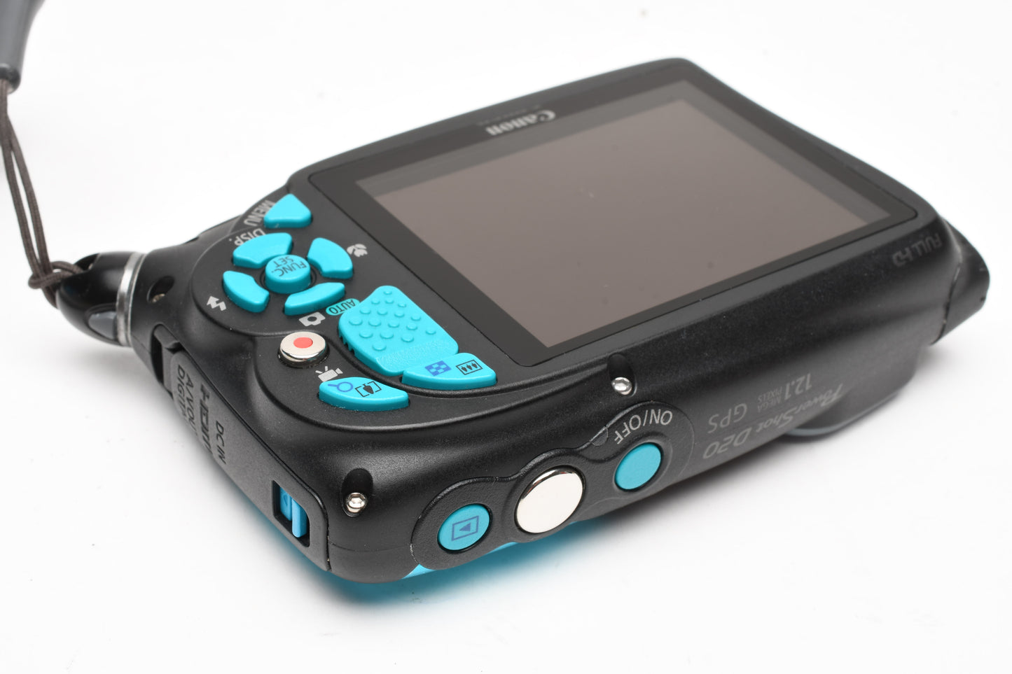 Canon PowerShot D20 HD IS 12.1MP Digital Point&Shoot, Mint, Boxed