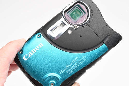 Canon PowerShot D20 HD IS 12.1MP Digital Point&Shoot, Mint, Boxed