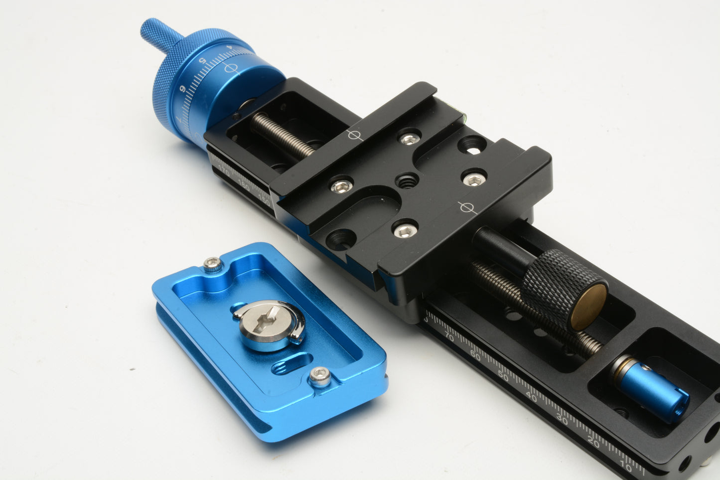 Swebo LS001 Macro Head Focusing Micrometer Macro Head w/QR plate