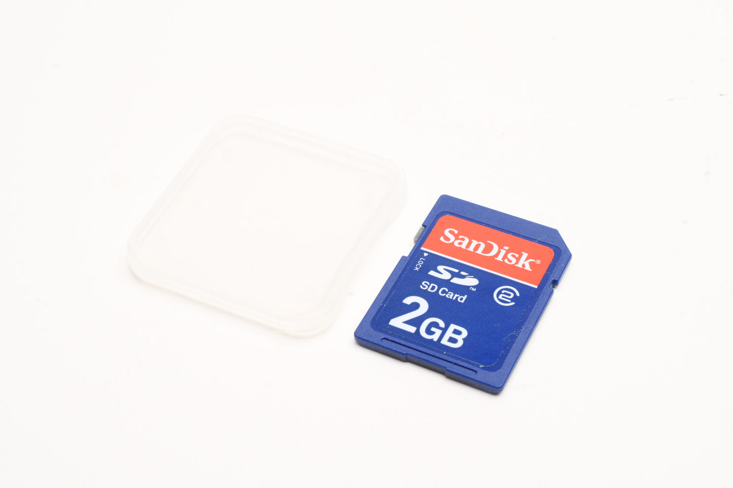 Sandisk 2GB SD card, Formatted (Class 2)