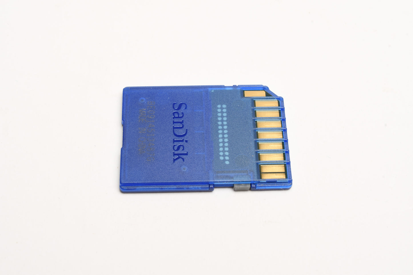 Sandisk 2GB SD card, Formatted (Class 2)