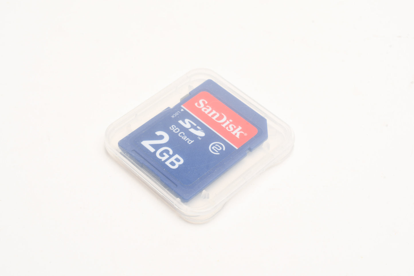 Sandisk 2GB SD card, Formatted (Class 2)