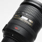 Nikon AF-S Nikkor 18-200mm F3.5-5.6G ED VR DX zoom lens, Pouch, Hood, Mint-
