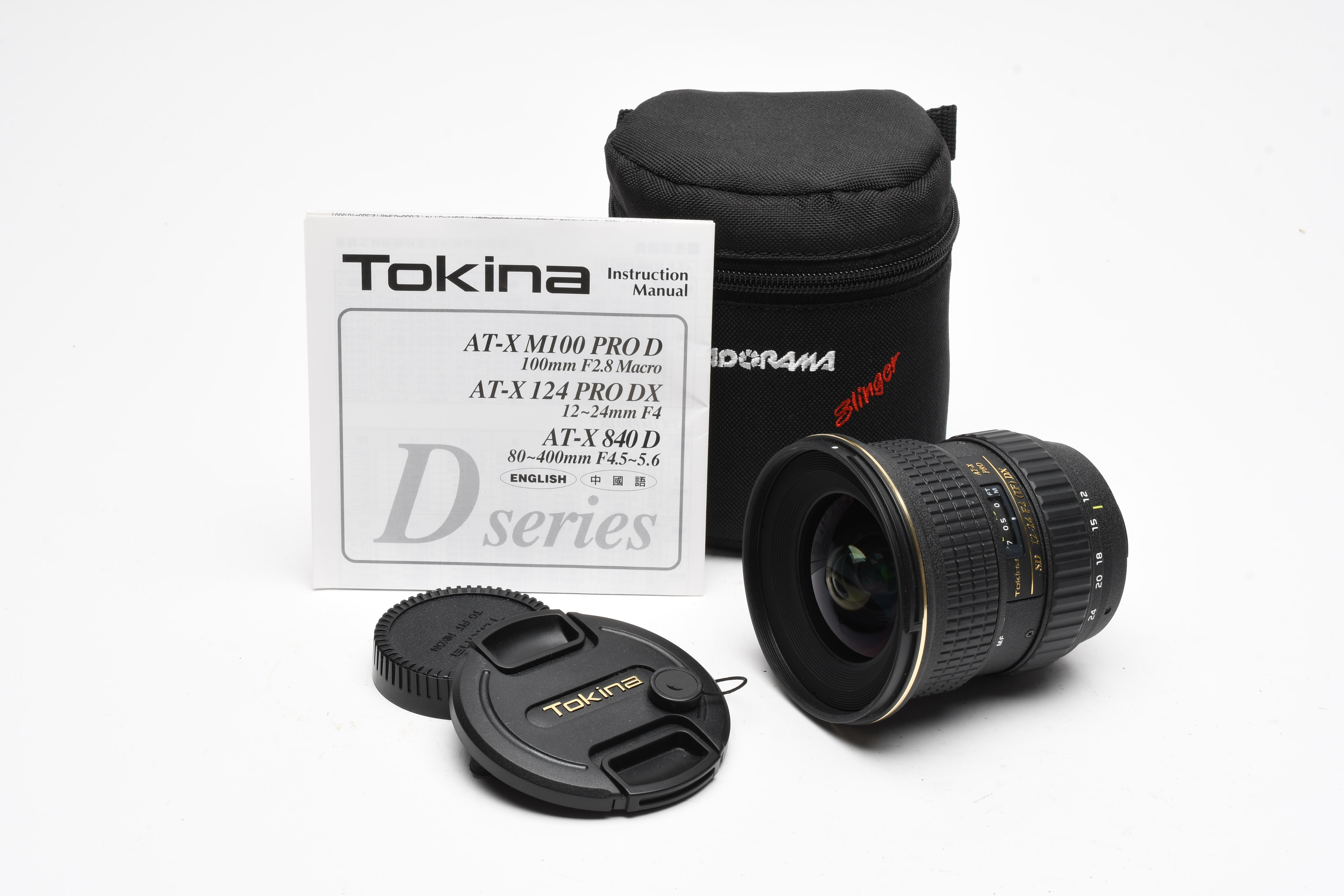 Tokina 12-24mm f4 AT-X Pro SD ID DX Aspherical lens for Nikon, Mint- +