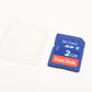 Sandisk 2GB SD card, Formatted (Class 2)
