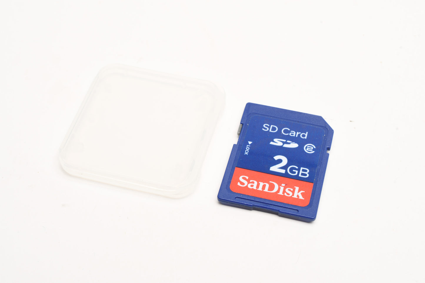 Sandisk 2GB SD card, Formatted (Class 2)