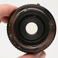 Vivitar 28mm f2.8 MC wide angle PK mount, very clean, caps + instructions