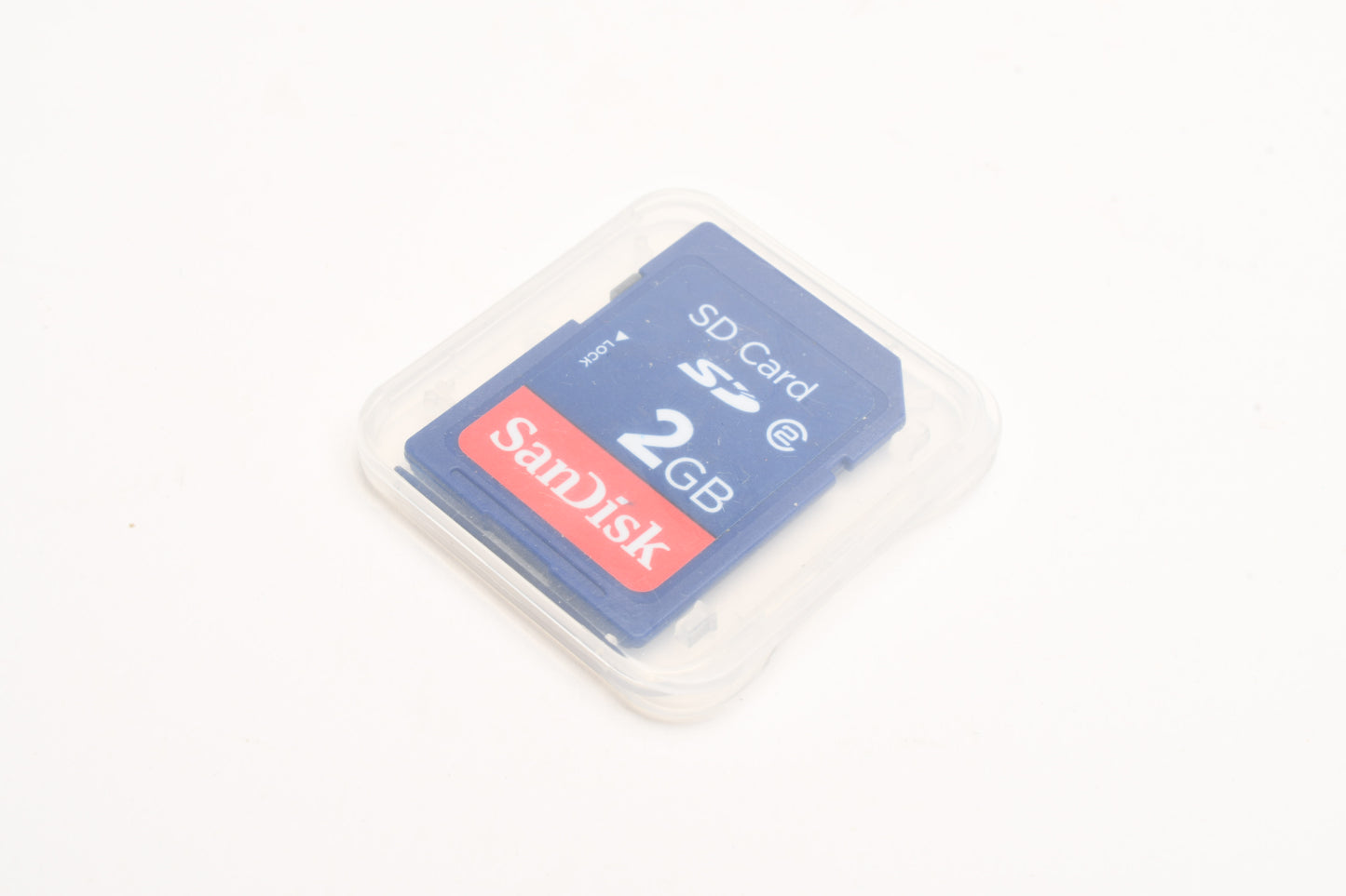 Sandisk 2GB SD card, Formatted (Class 2)