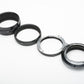 Nikon Model K Extension Tube Ring Set w/K1 K2 K3 K4 K5 w/manual, clean