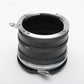 Nikon Model K Extension Tube Ring Set w/K1 K2 K3 K4 K5 w/manual, clean