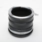 Nikon Model K Extension Tube Ring Set w/K1 K2 K3 K4 K5 w/manual, clean