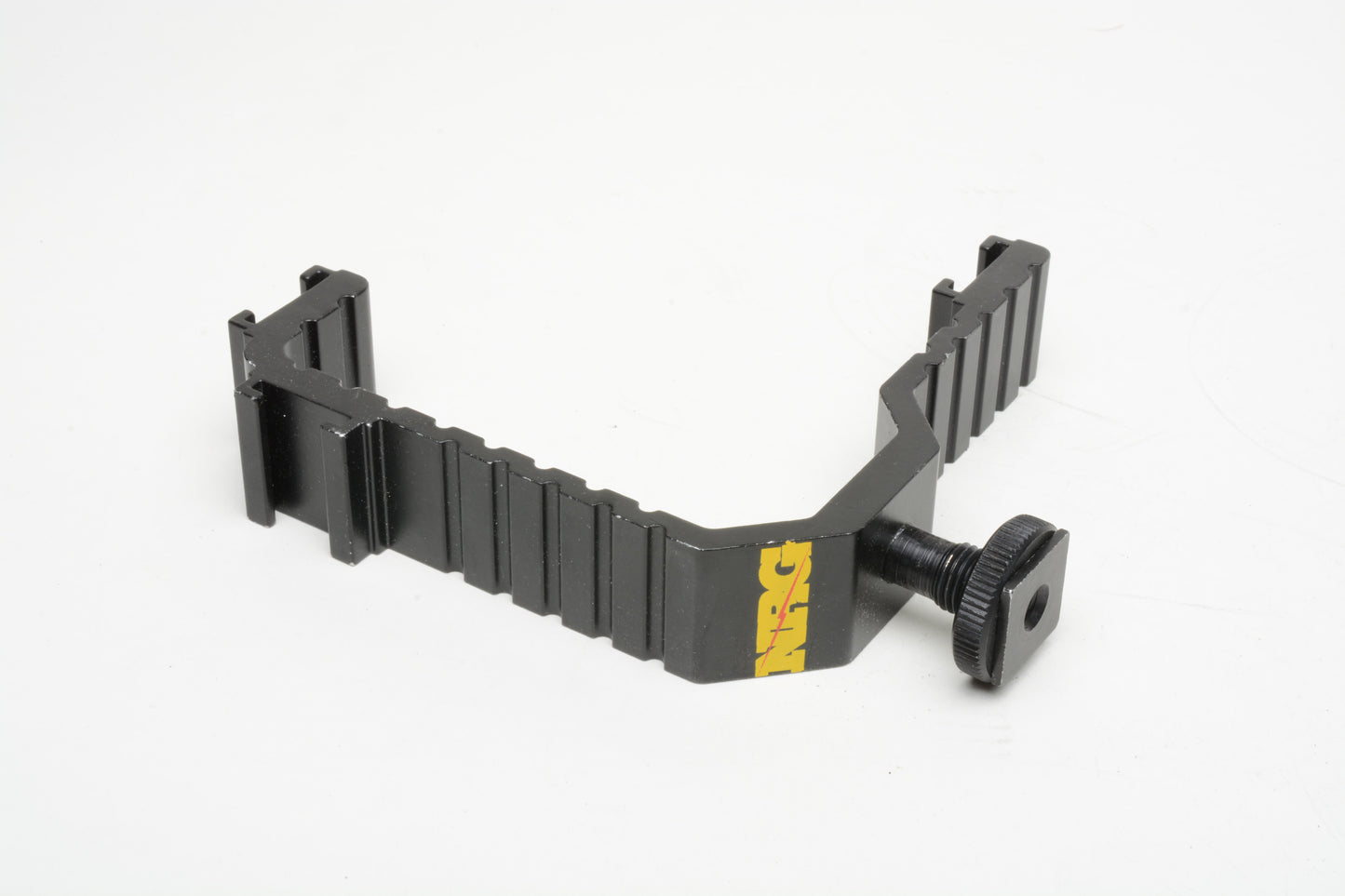 NRG Triple Shoe Mount V-Bracket For DSLR Camera Video Lights, Monitors or Mics