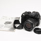 Fujifilm S9000 9MP Digital Point&Shoot camera, manual, hood, Sharp!