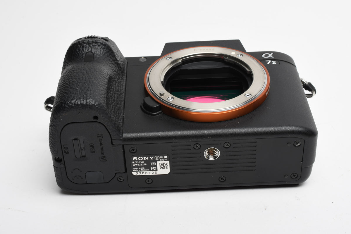 Sony A7 II A7M2 Mirrorless Camera Body, Only 2016 Acts, Nice!