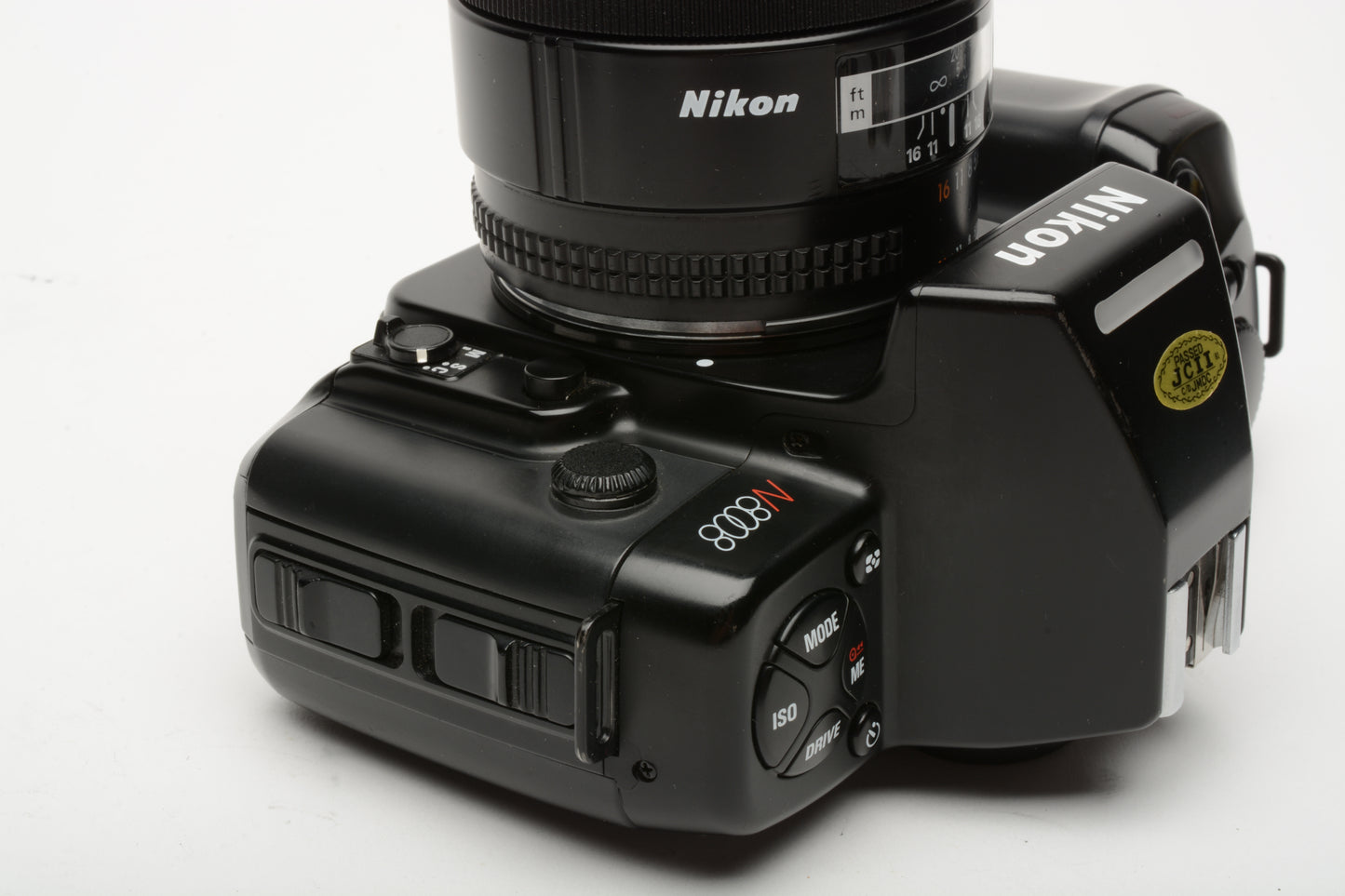 Nikon N8008 35mm SLR w/Nikon AF Nikkor 50mm f1.4 lens, Very clean, +manual