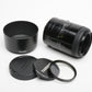 Tamron 90mm f2.5 52EM Macro lens for Minolta Maxxum / Sony A Mount, +Hood, UV