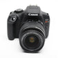Canon Rebel T7 DSLR w/18-55mm f3.5-5.6 IS II w/Case, 11K Acts