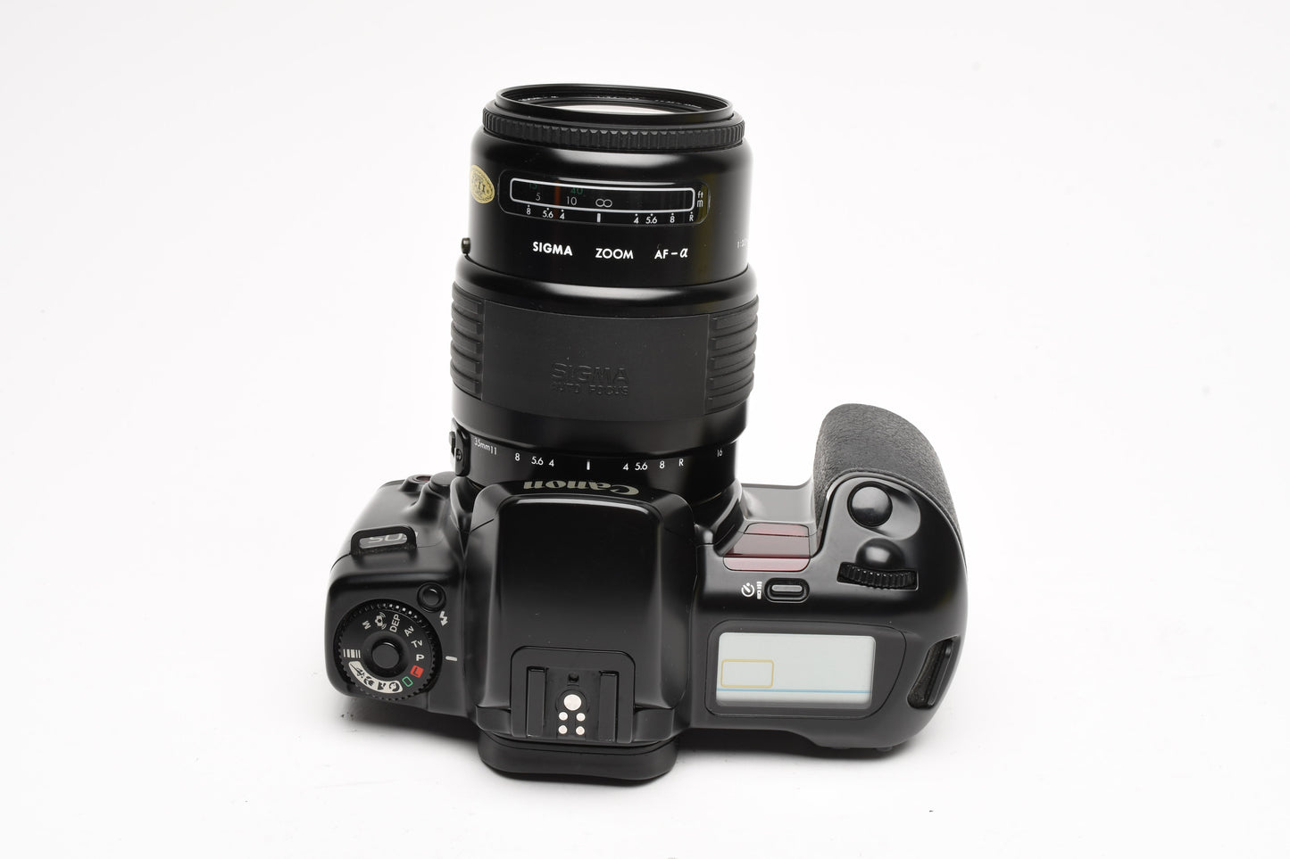 Canon EOS 10S 35mm SLR w/Sigma AF 35-135mm zoom lens, strap, Tested