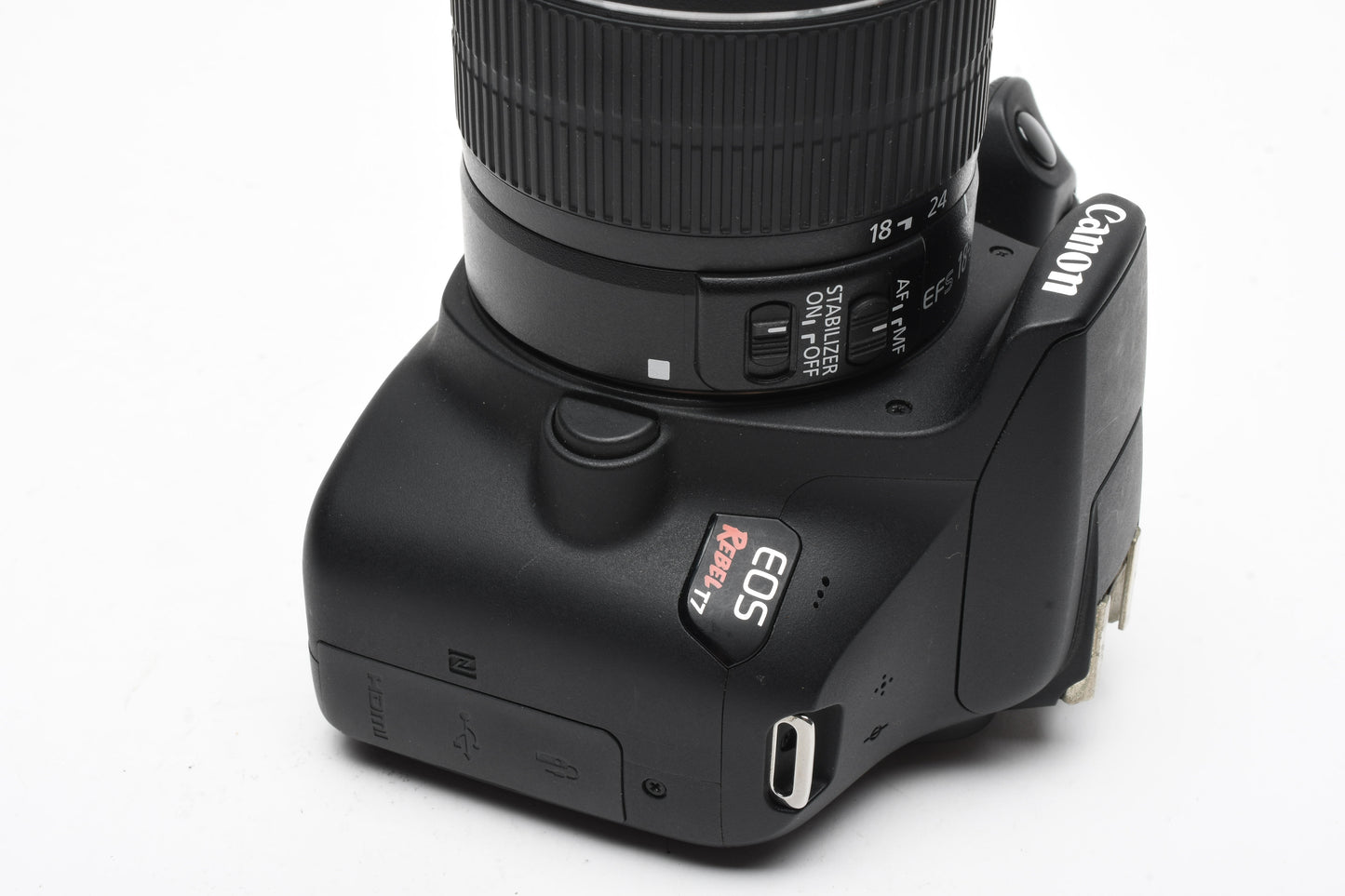 Canon Rebel T7 DSLR w/18-55mm f3.5-5.6 IS II w/Case, 11K Acts