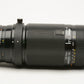 Nikon AF 75-300mm f4.5-5.6 Macro zoom lens, caps, tripod collar, very clean