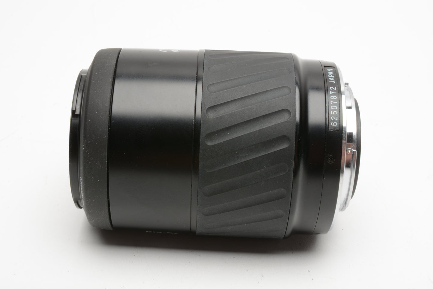 Minolta Maxxum AF 100-300mm f4.5-5.6 Zoom lens, Caps, Hood+UV, Great