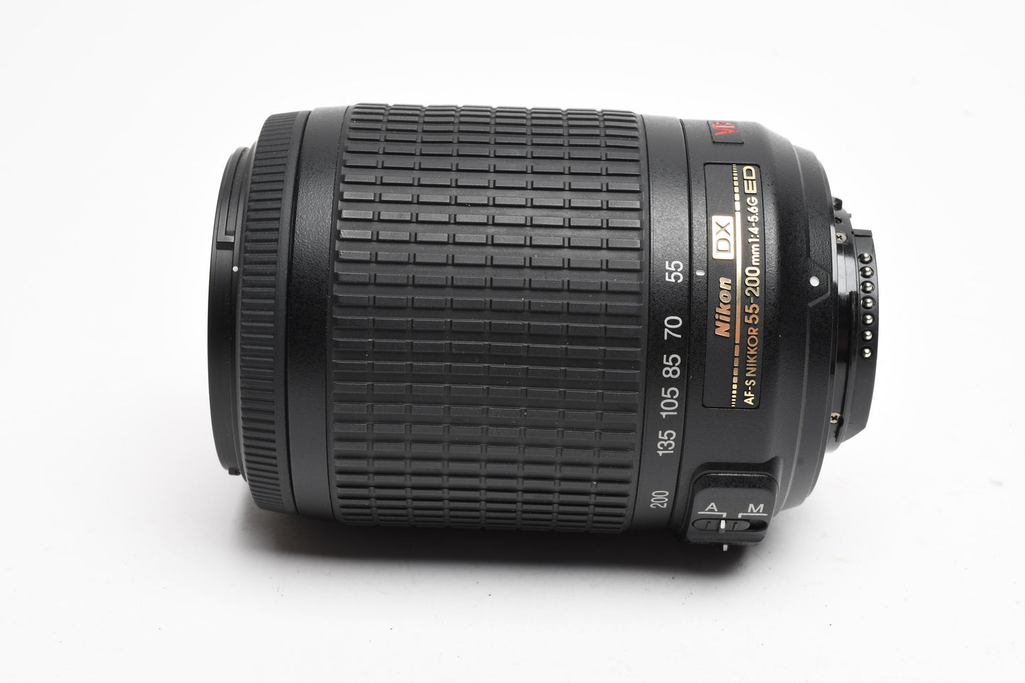 Nikon AF-S 55-200mm f4-5.6G IF ED VR DX, caps, pouch, Mint, Boxed