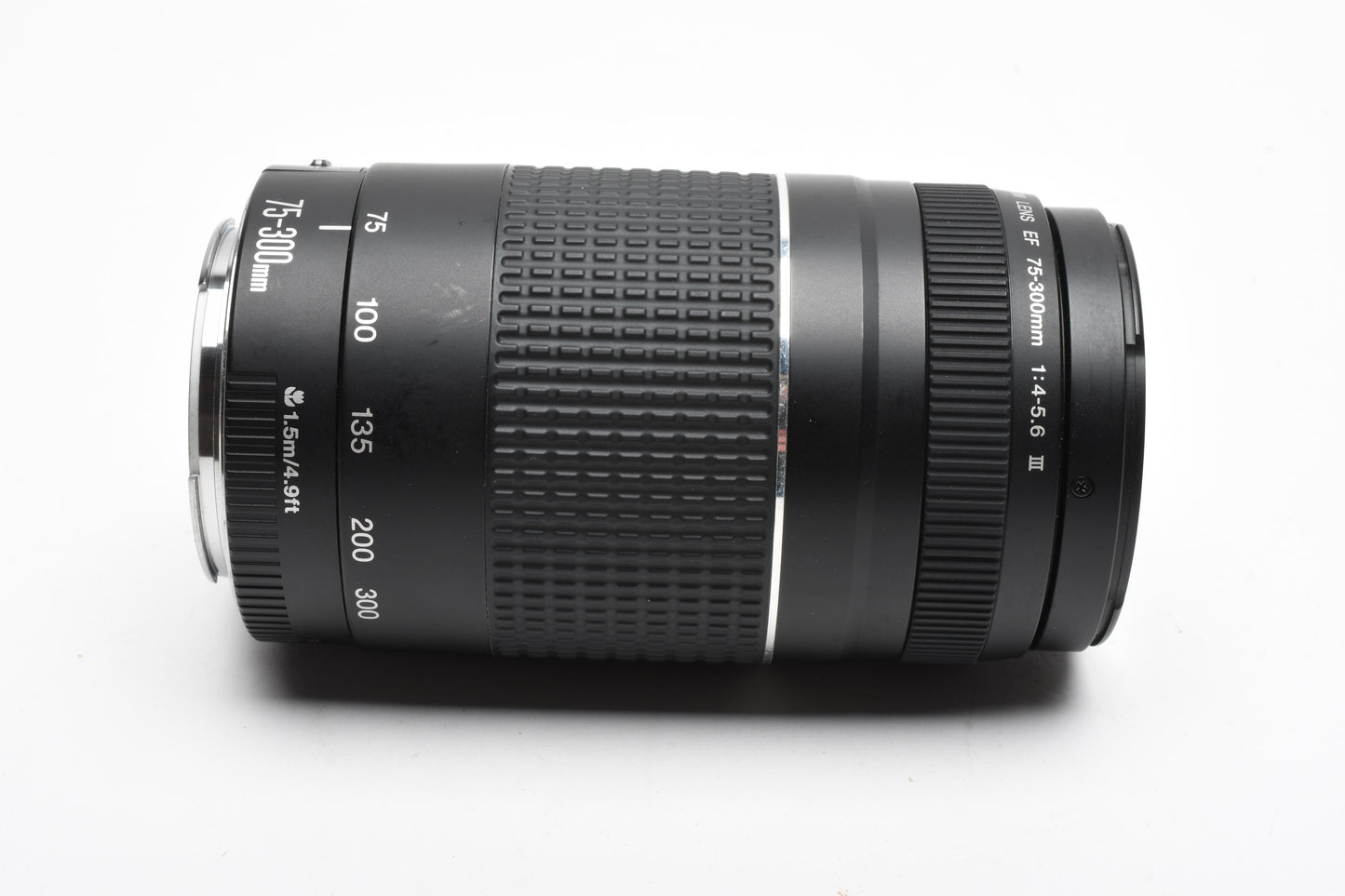 Canon EF 75-300mm f4-5.6 III Telephoto zoom, caps, Good!