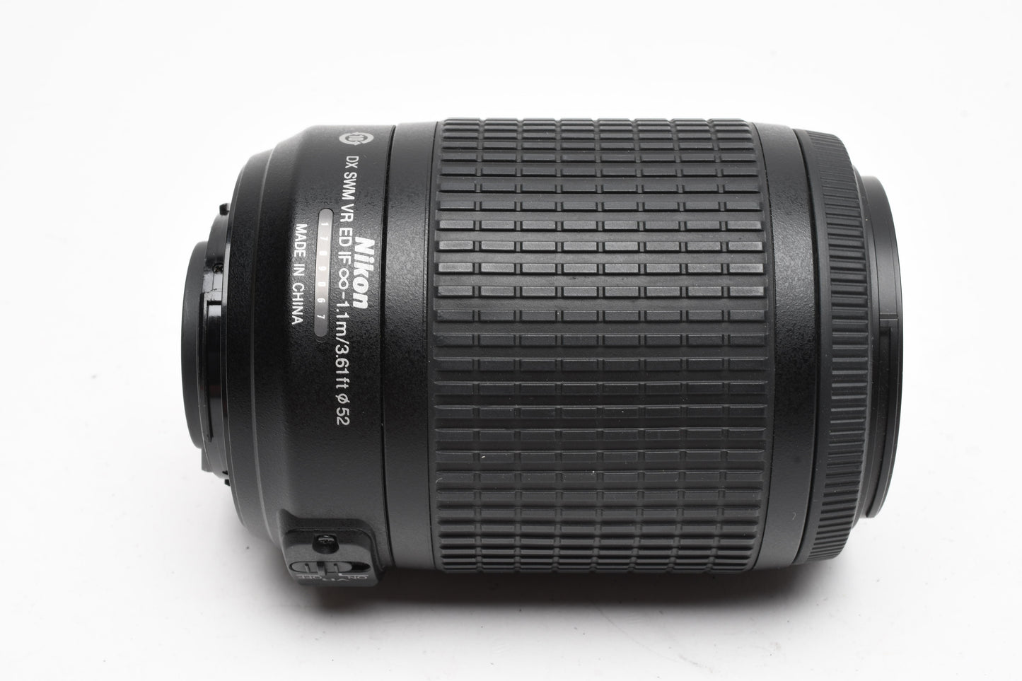 Nikon AF-S 55-200mm f4-5.6G IF ED VR DX, caps, pouch, Mint, Boxed