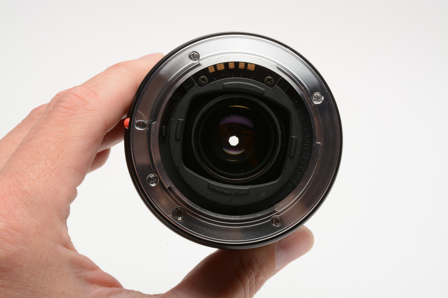 Minolta Maxxum AF Zoom 70-210mm f4.5-5.6 lens, caps, hood, nice & clean