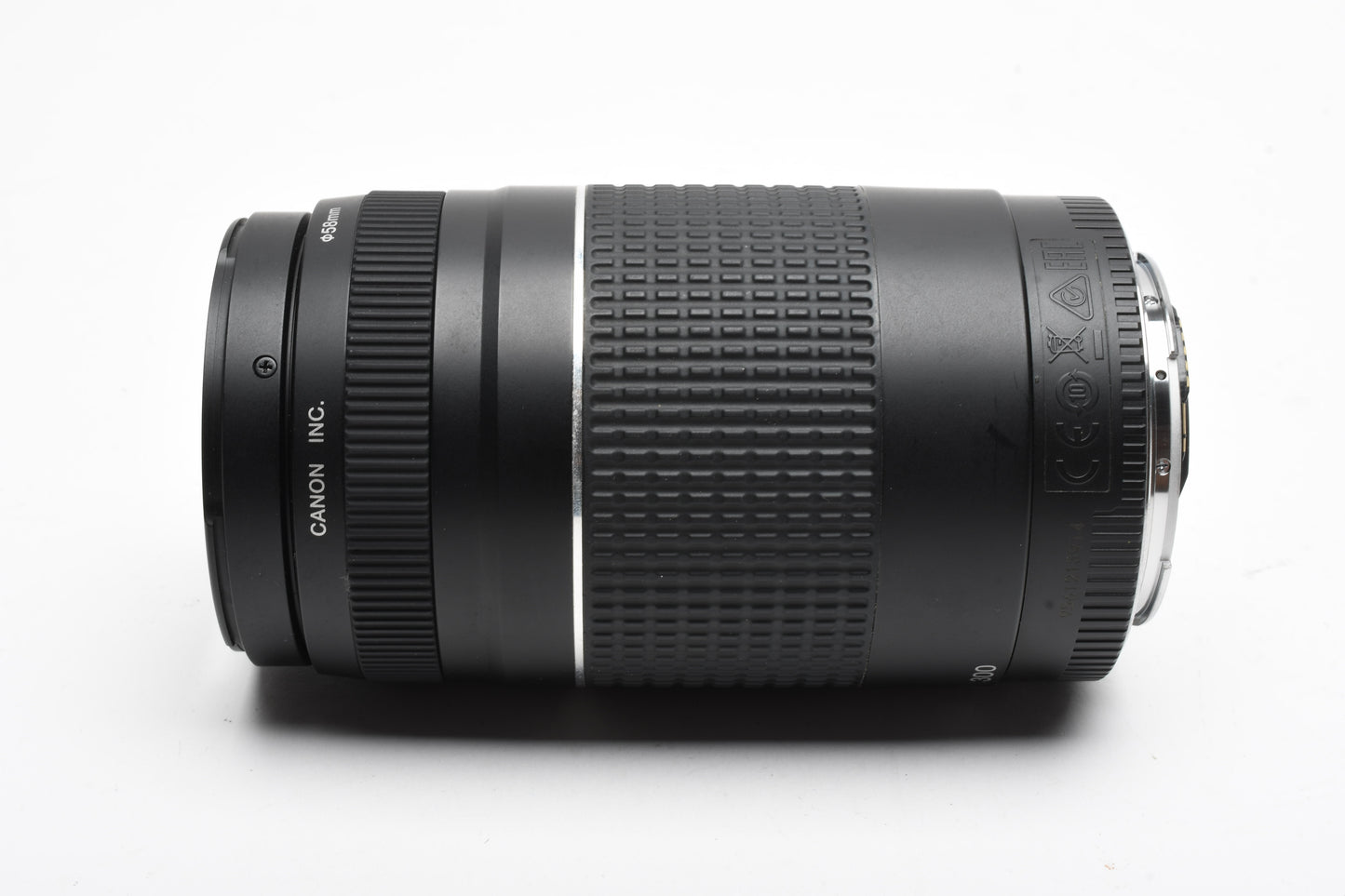Canon EF 75-300mm f4-5.6 III Telephoto zoom, caps, Good!