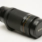 Nikon AF 75-300mm f4.5-5.6 Macro zoom lens, caps, tripod collar, very clean
