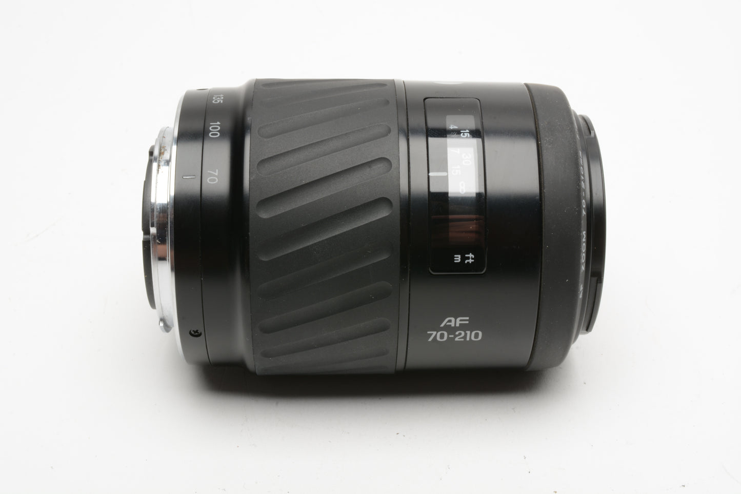 Minolta Maxxum AF Zoom 70-210mm f4.5-5.6 lens, caps, hood, nice & clean