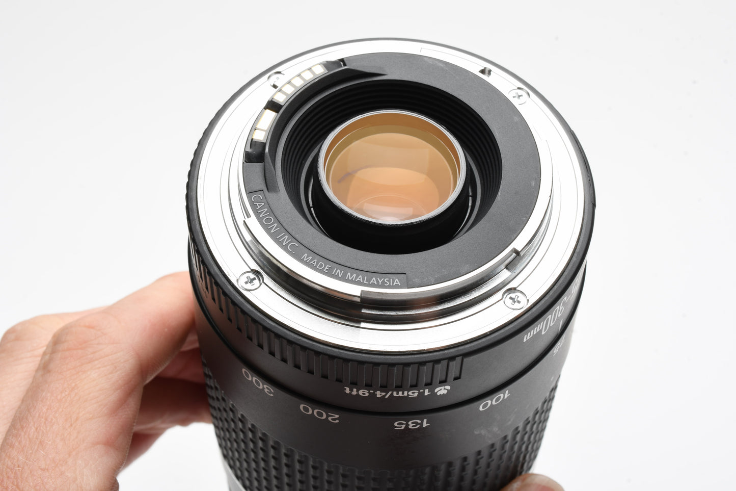 Canon EF 75-300mm f4-5.6 III Telephoto zoom, caps, Good!