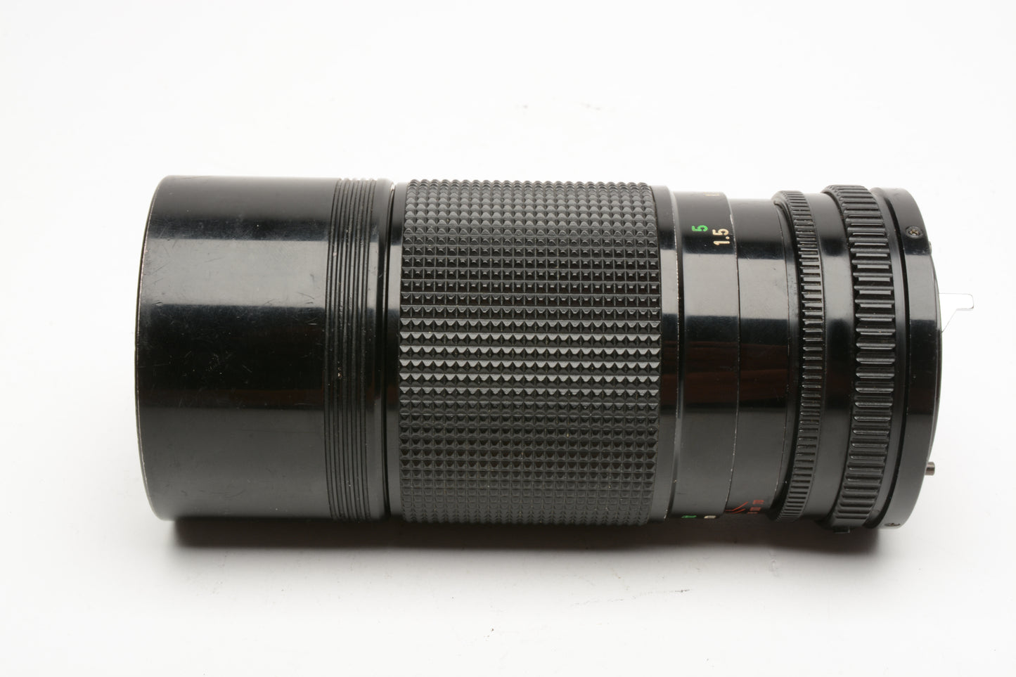 Canon FD 75-150mm f4.5 zoom lens, Bargain, Caps