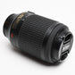 Nikon AF-S 55-200mm f4-5.6G IF ED VR DX, caps, pouch, Mint, Boxed