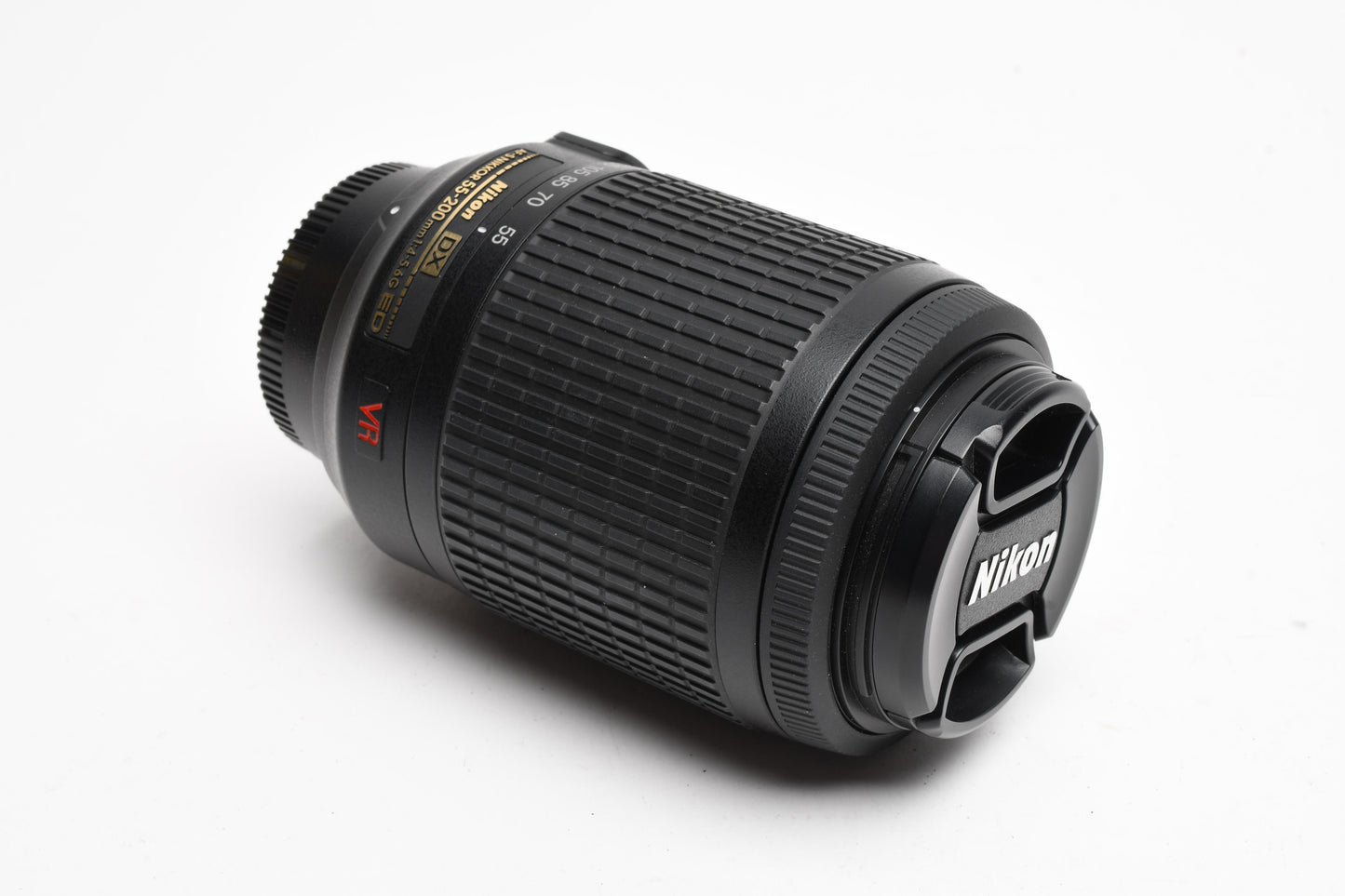 Nikon AF-S 55-200mm f4-5.6G IF ED VR DX, caps, pouch, Mint, Boxed