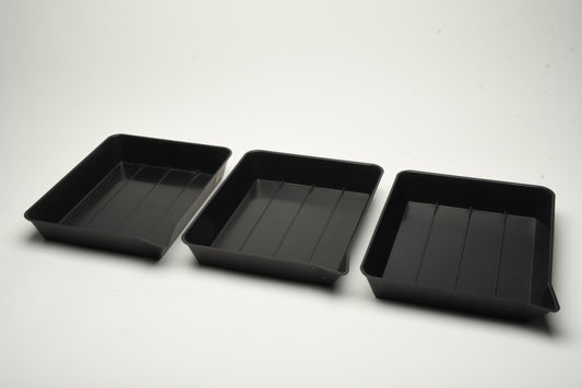 3X Yankee 10x12" darkroom printing trays for 8x10 Printing, Clean
