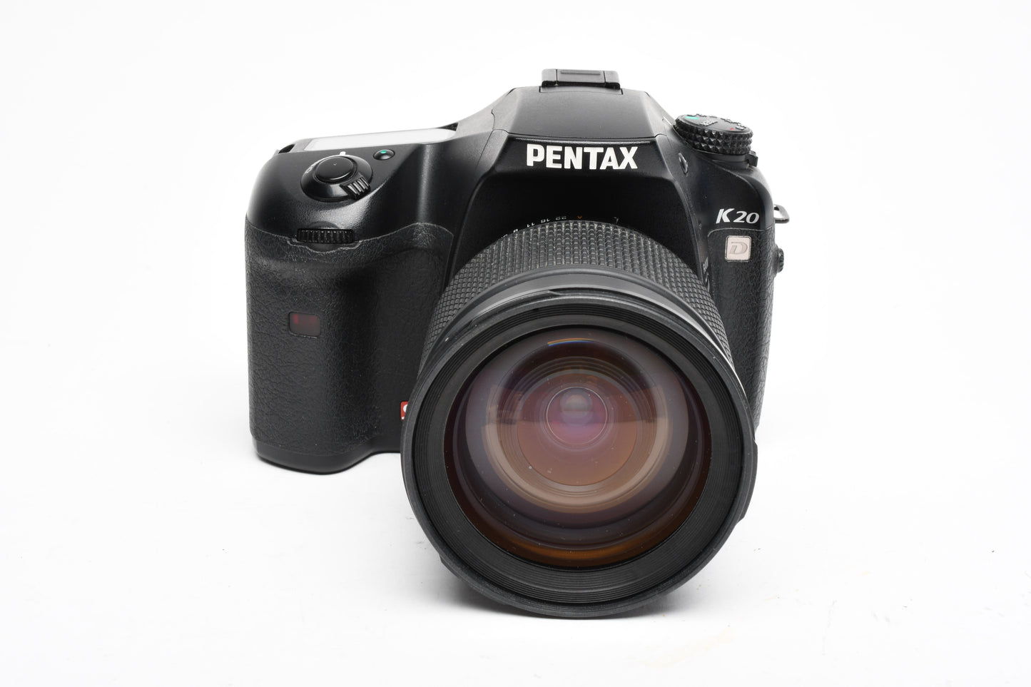 Pentax K20D 14.6MP DSLR w/Promaster 28-200mm Zoom, Only 20K Acts