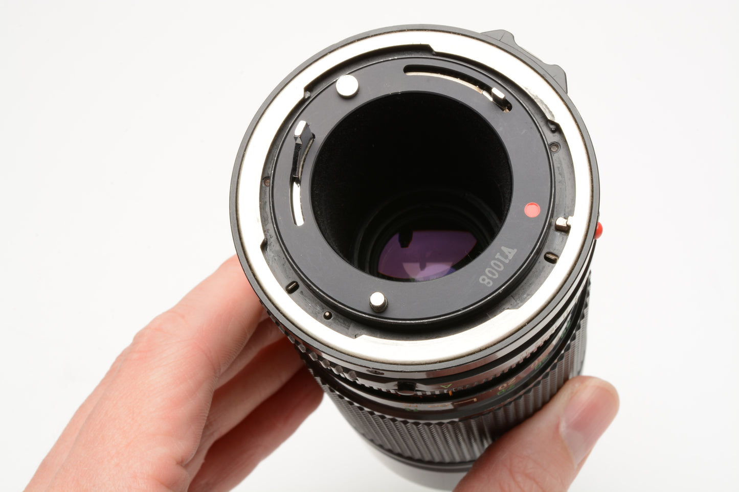 Canon FD 75-150mm f4.5 zoom lens, Bargain, Caps