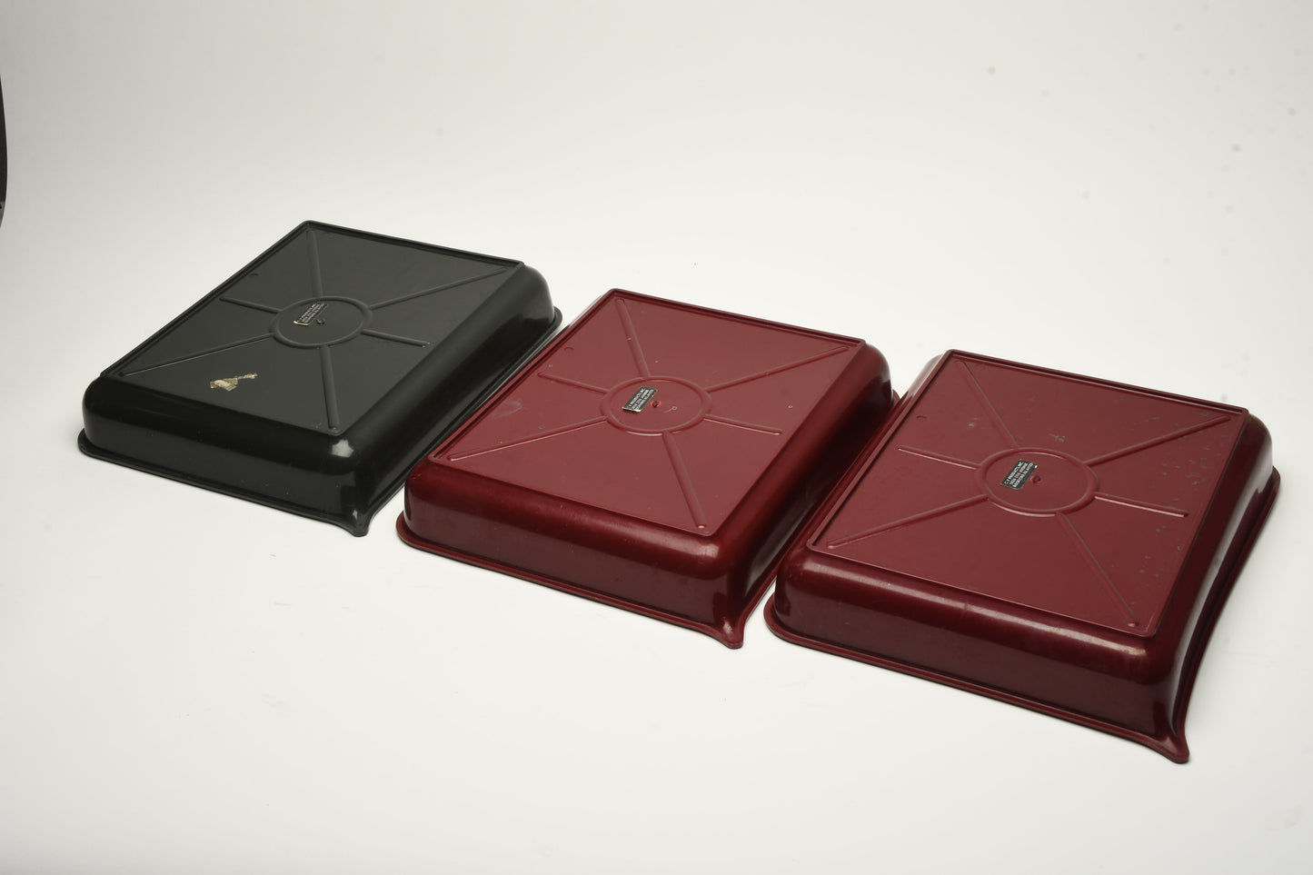 3X CV Products 9.5x11.5" darkroom printing trays for 8x10 Printing