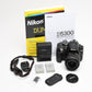 Nikon D5300 DSLR w/18-55mm zoom, 2X batts+charger+wrist strap+book Only 7259 Acts